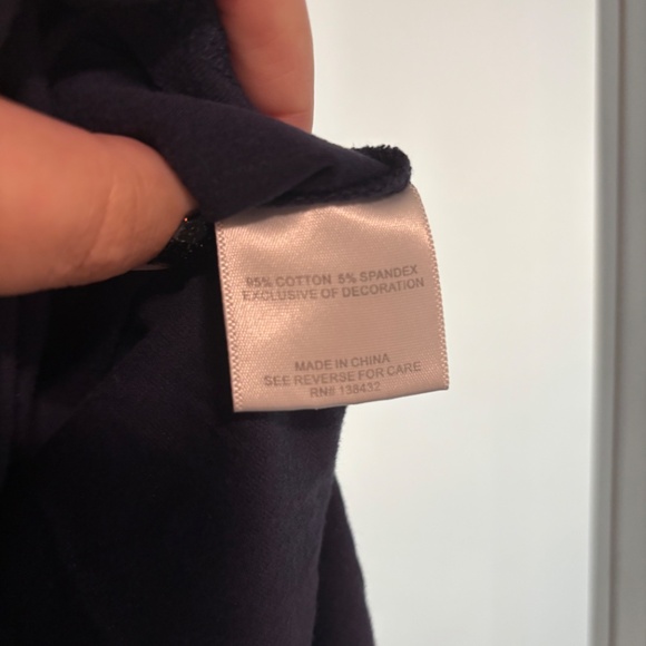 ModCloth Navy Blue Boat Neck Tee – Cute, Comfy, and Ready to Sail into Your Clos - Picture 3 of 4